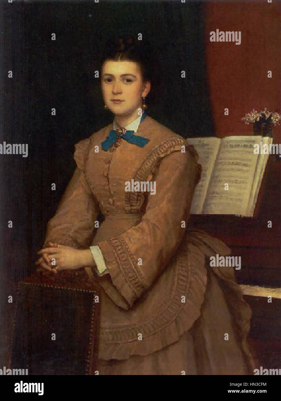 Lona Gulowsen 1872 da Arbo Foto Stock