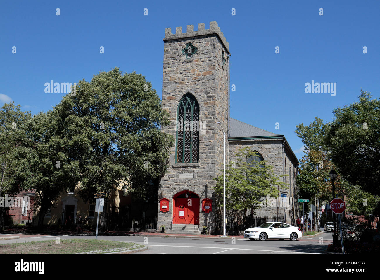 San Pietro Chiesa Episcopale in Salem, Essex County, Massachusetts, Stati Uniti. Foto Stock