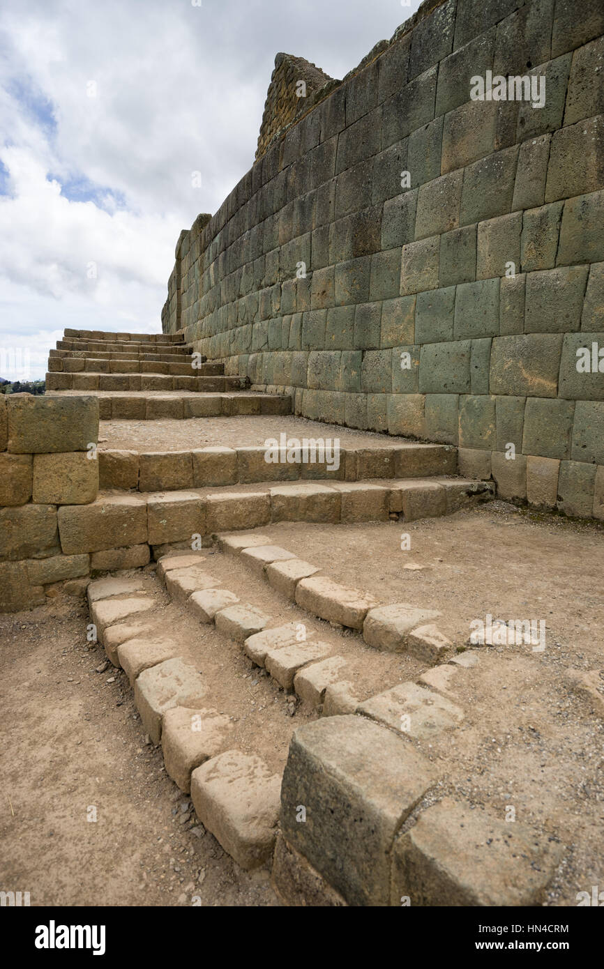 Ingapirca inka resti in Ecuador Foto Stock