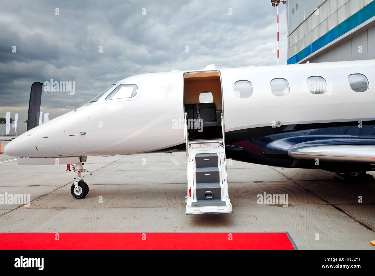 Business Jet aereo Foto Stock