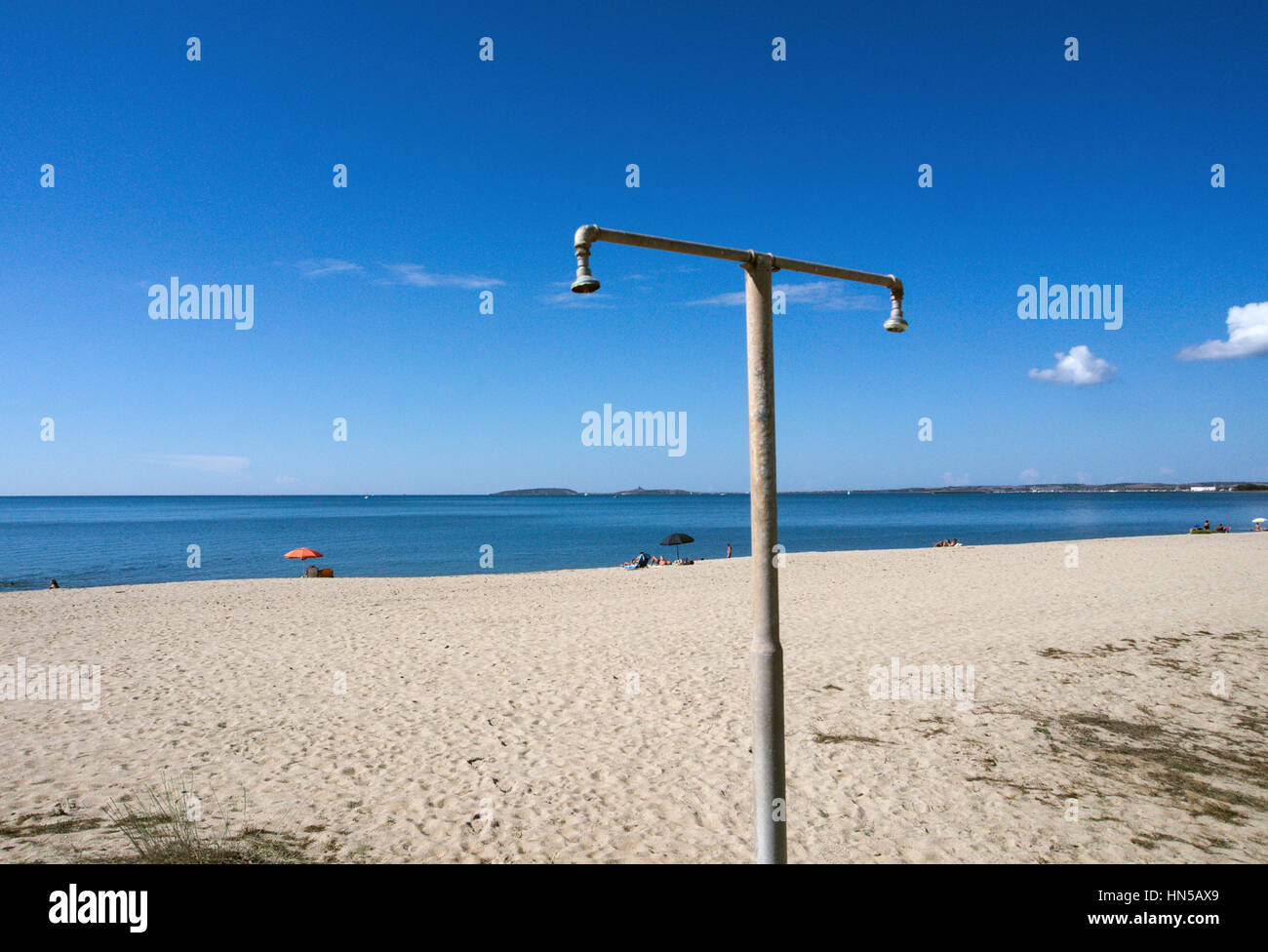 Spiaggia Di Torre Grande Nei Pressi Di Cabras Provincia Di