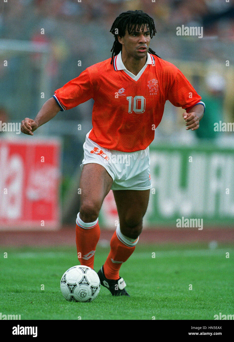 RUUD GULLIT HOLLAND & AC Milano 22 Giugno 1992 Foto Stock