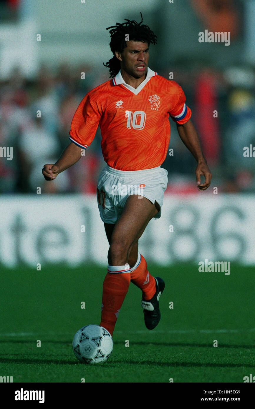 RUUD GULLIT HOLLAND & AC Milano 07 Luglio 1992 Foto Stock
