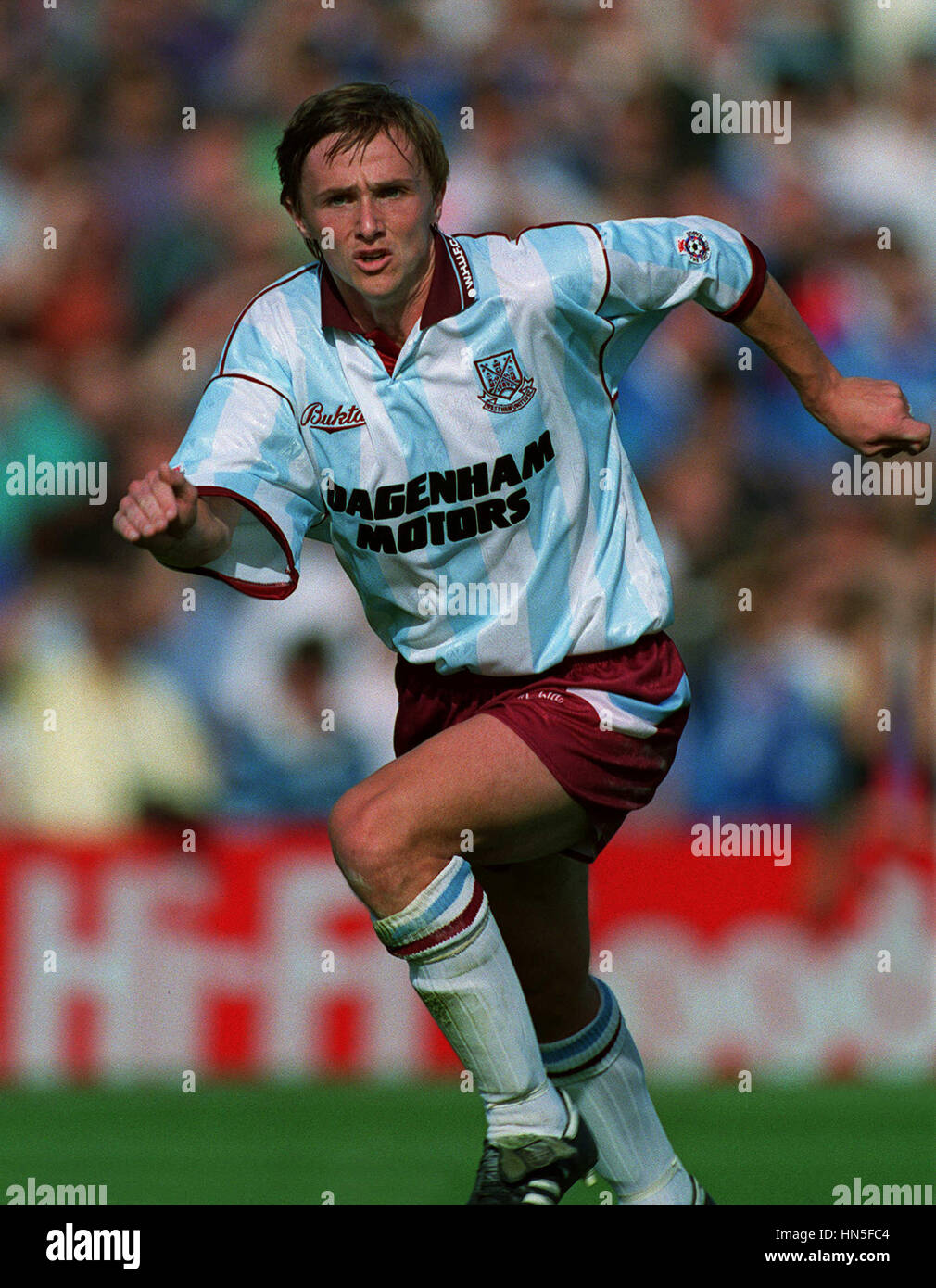 KEVIN KEEN West Ham United FC 28 Settembre 1992 Foto Stock