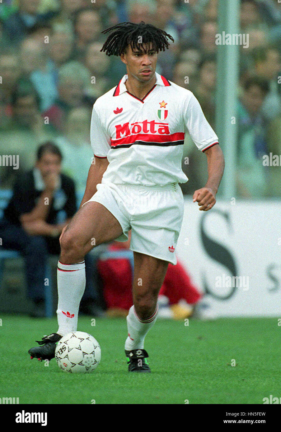 RUUD GULLIT AC Milano 06 Ottobre 1992 Foto Stock