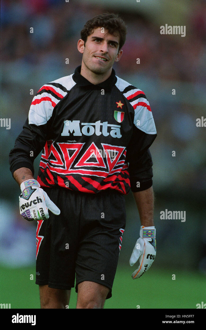 FRANCESCO ANTONIOLI AC Milano 06 Ottobre 1992 Foto Stock