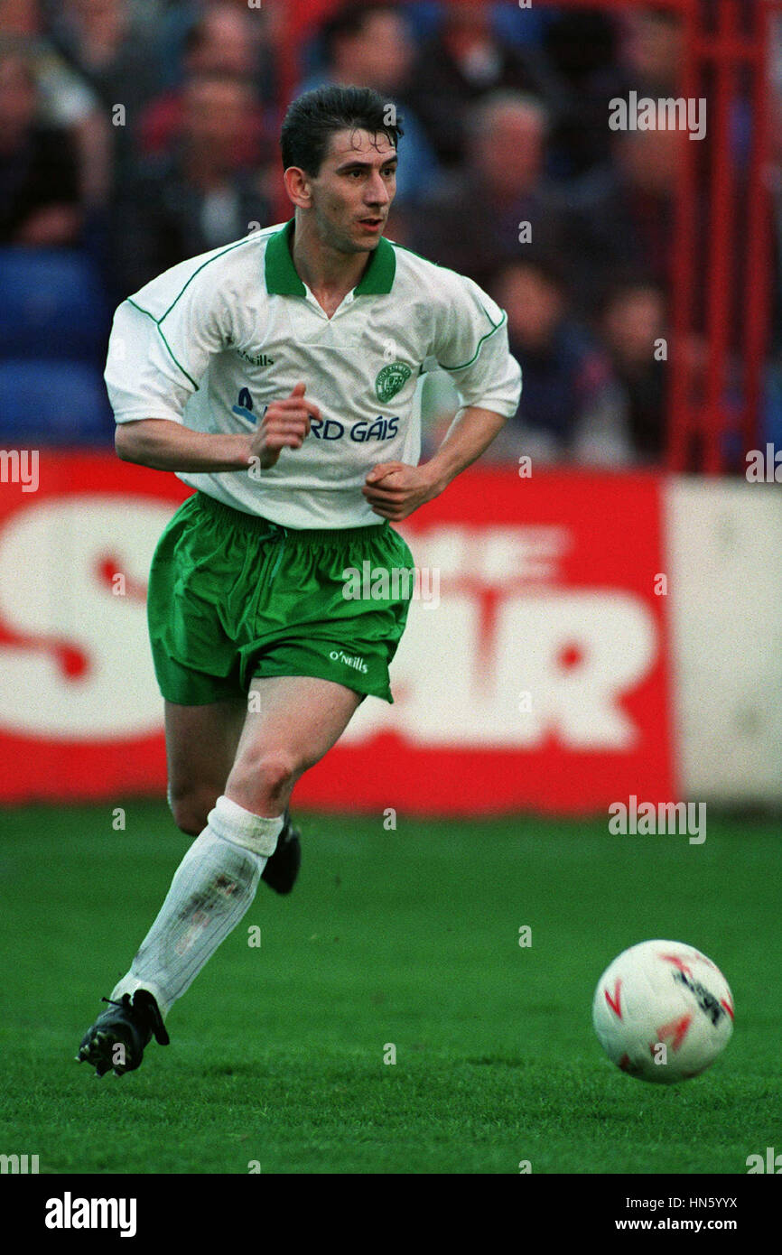 Paolo CARLYLE Bord Gais & Derry City FC 06 Agosto 1993 Foto Stock