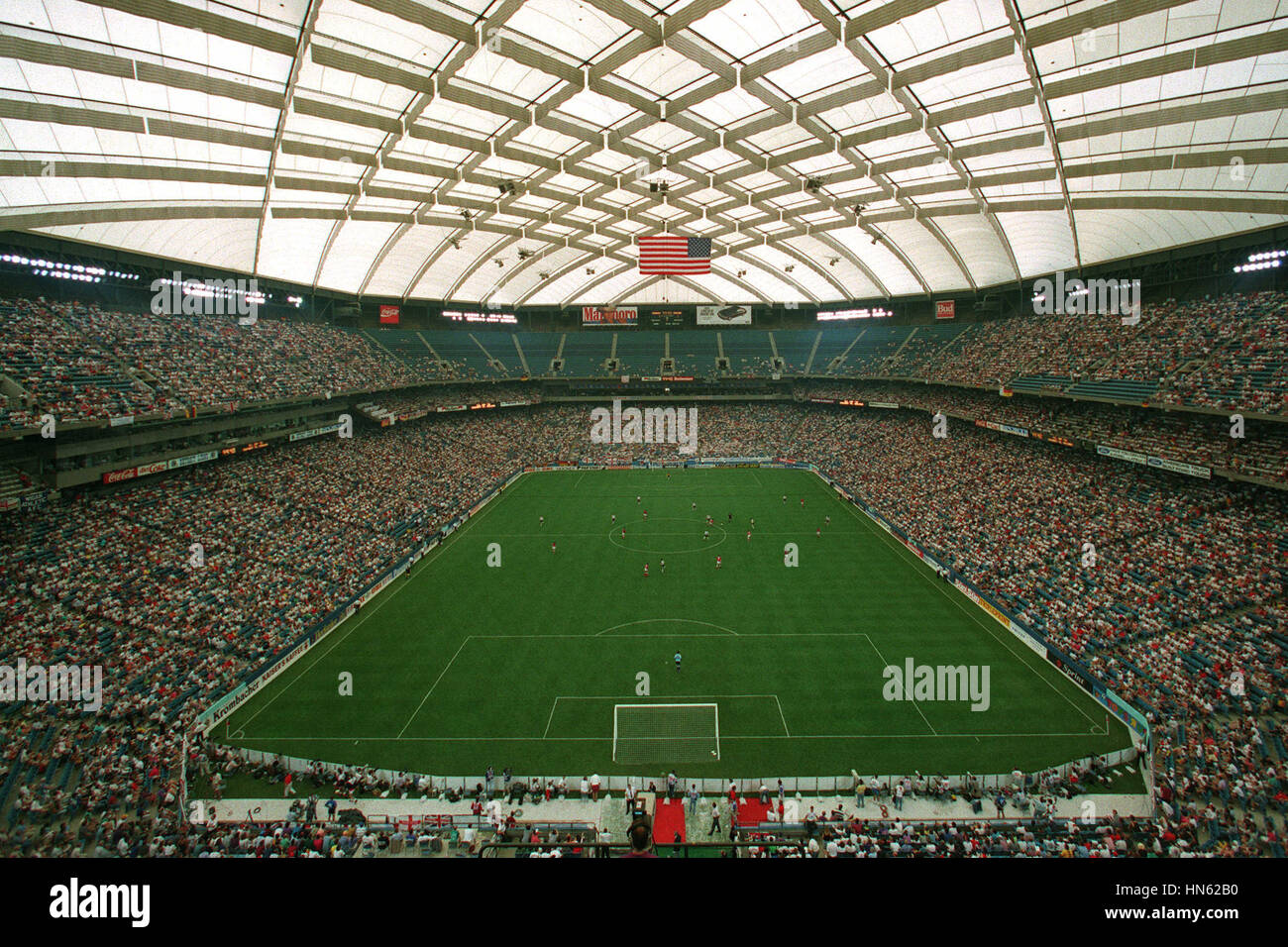 La Pontiac SILVER DOME DETROIT 22 Giugno 1993 Foto Stock
