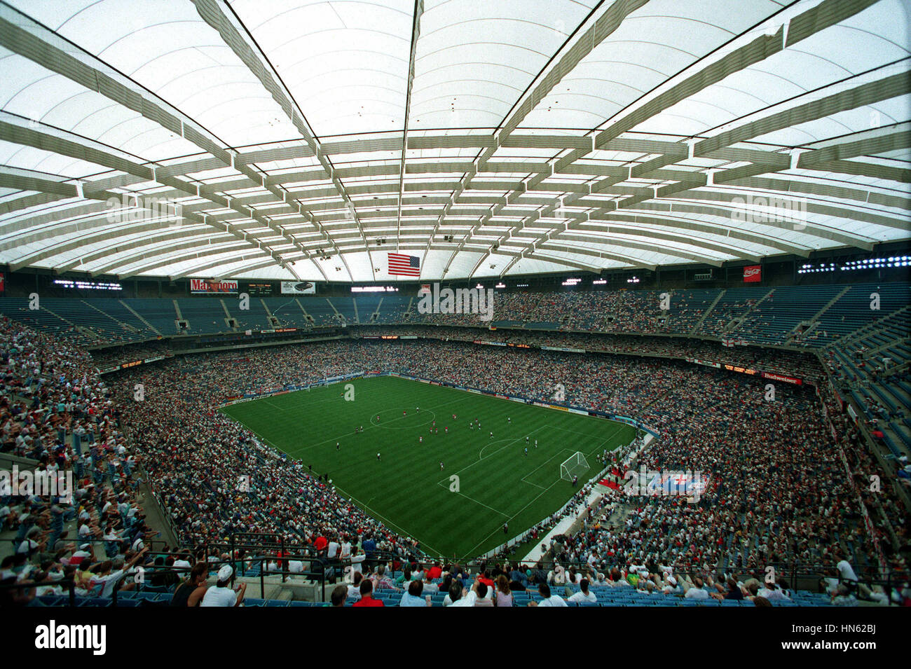La Pontiac SILVER DOME DETROIT 29 Giugno 1993 Foto Stock