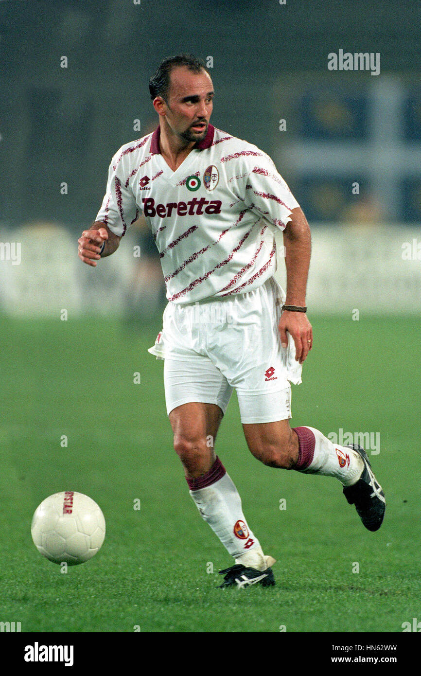 ENRICO ANNONI TORINO FC 27 Ottobre 1993 Foto Stock