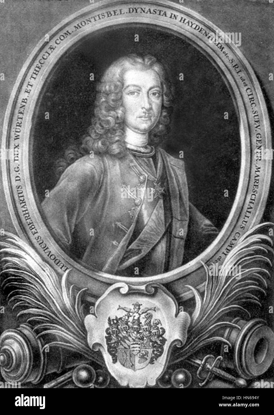 L'opera d'arte intitolata "113 Eberhard Ludwig" rappresenta un pezzo dell'artista tedesco Eberhard Ludwig. Il pezzo specifico probabilmente esplora elementi di ritrattistica o pittura paesaggistica nel suo stile unico. Foto Stock