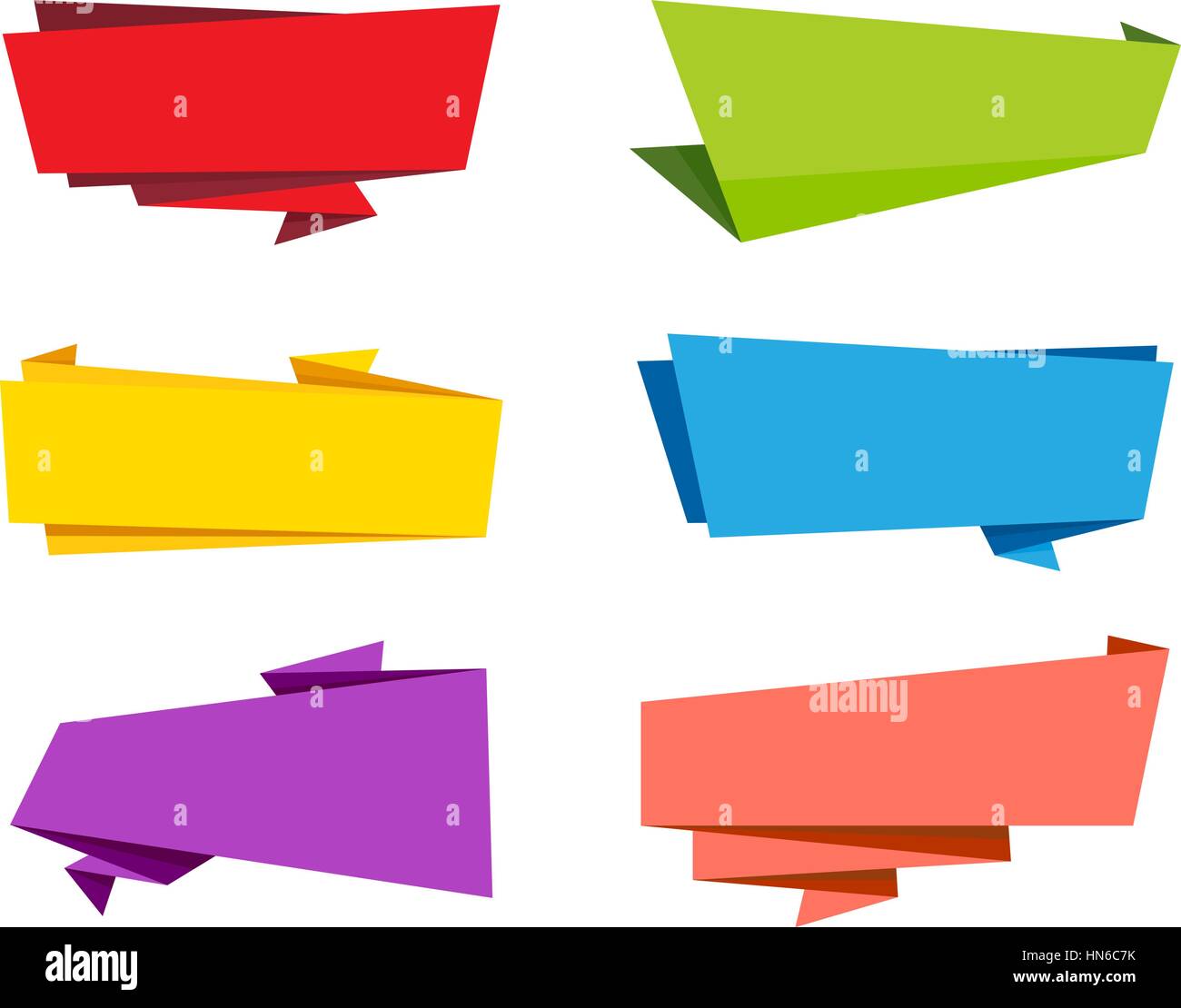 Vettore, Banner, pubblicizzare, etichetta, nastro, Tag Illustrazione Vettoriale