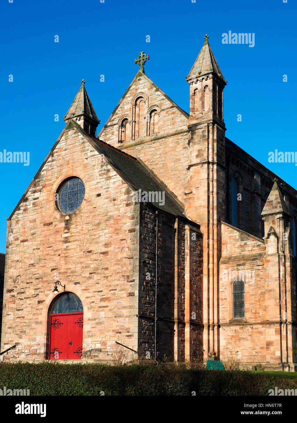 St Margarets RC Memorial Church Home della reliquia della Santa Margherita a Porta Est Dunfermline Fife Scozia Scotland Foto Stock