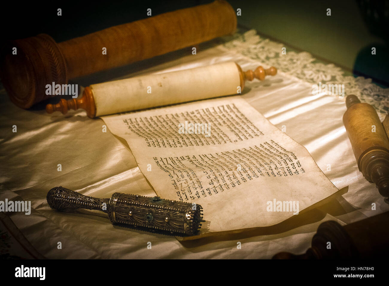 Italia Piemonte Casale Monferrato: Sinagoga ebraica il Museo Ebraico Foto Stock