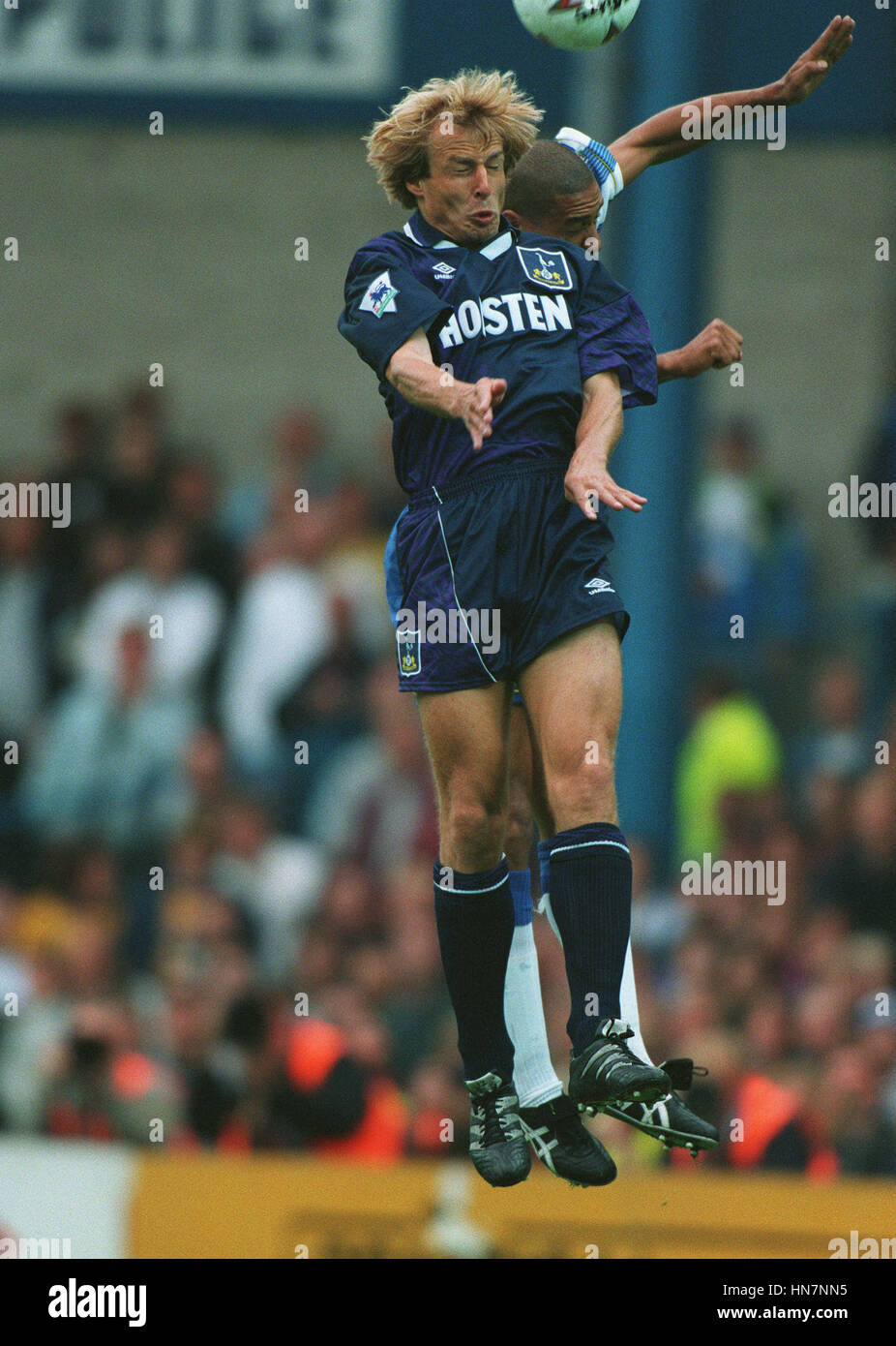 KLINSMANN & WALKER SFIDA PER LA SFERA SHEFF W V speroni 20 Agosto 1994 Foto Stock