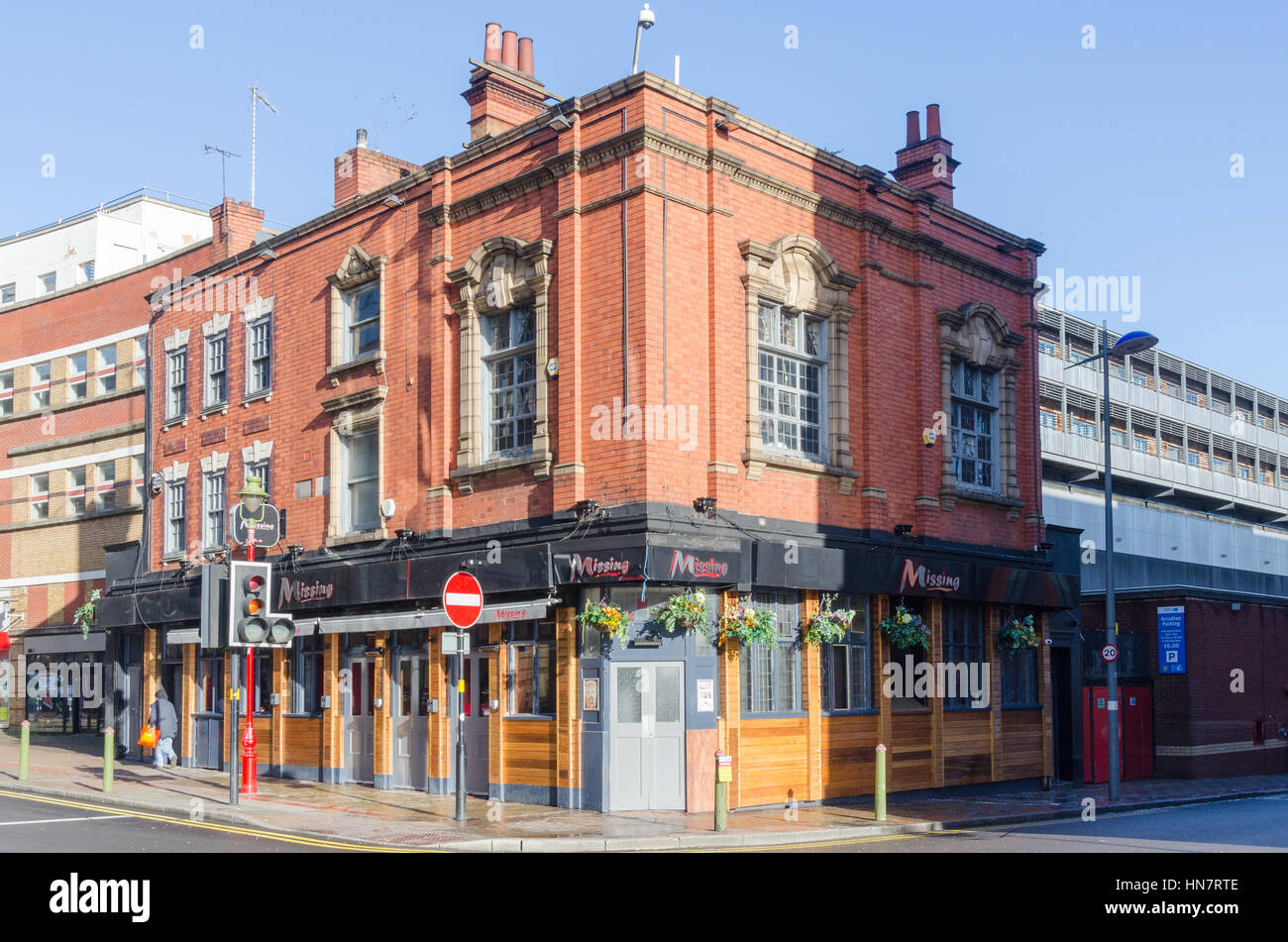 "Mancanti" bar e club in Birmingham il villaggio gay Foto Stock