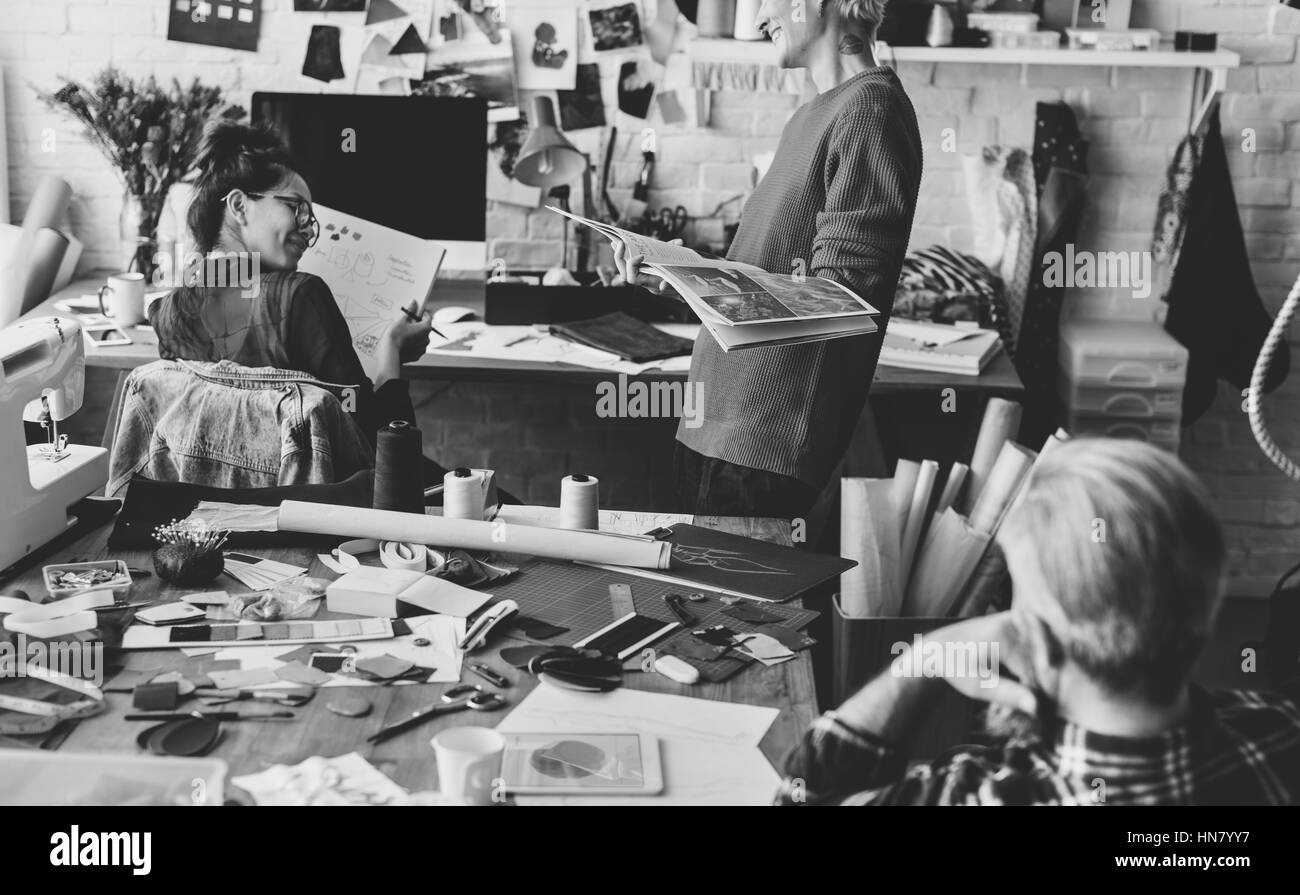 Creative Design vestire moda Concetto elegante Foto Stock