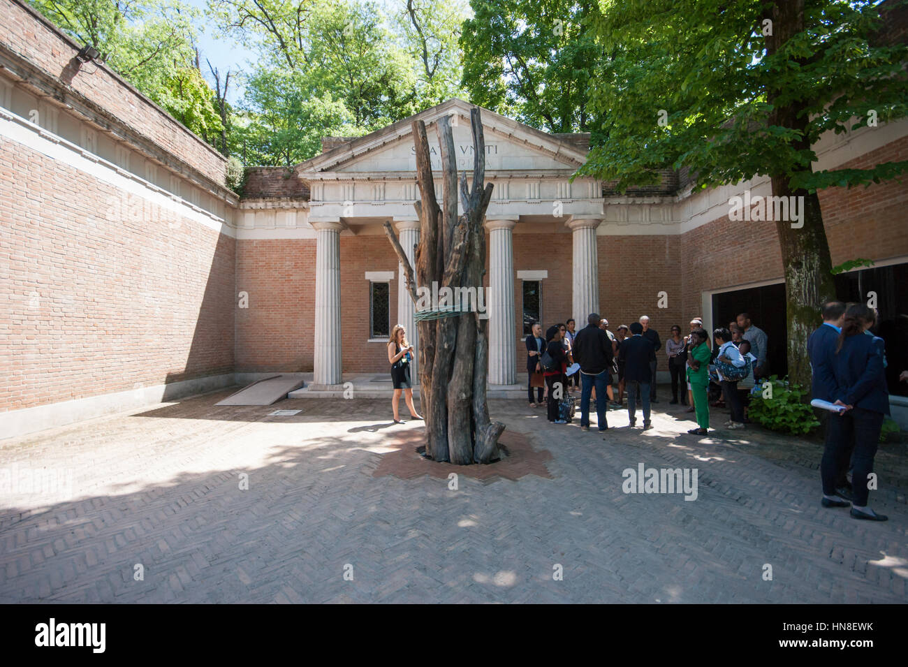 Padiglione degli Stati Uniti alla Biennale di Venezia, progettato da William Adams Delano e Chester Holmes Aldrich nel 1930 Foto Stock