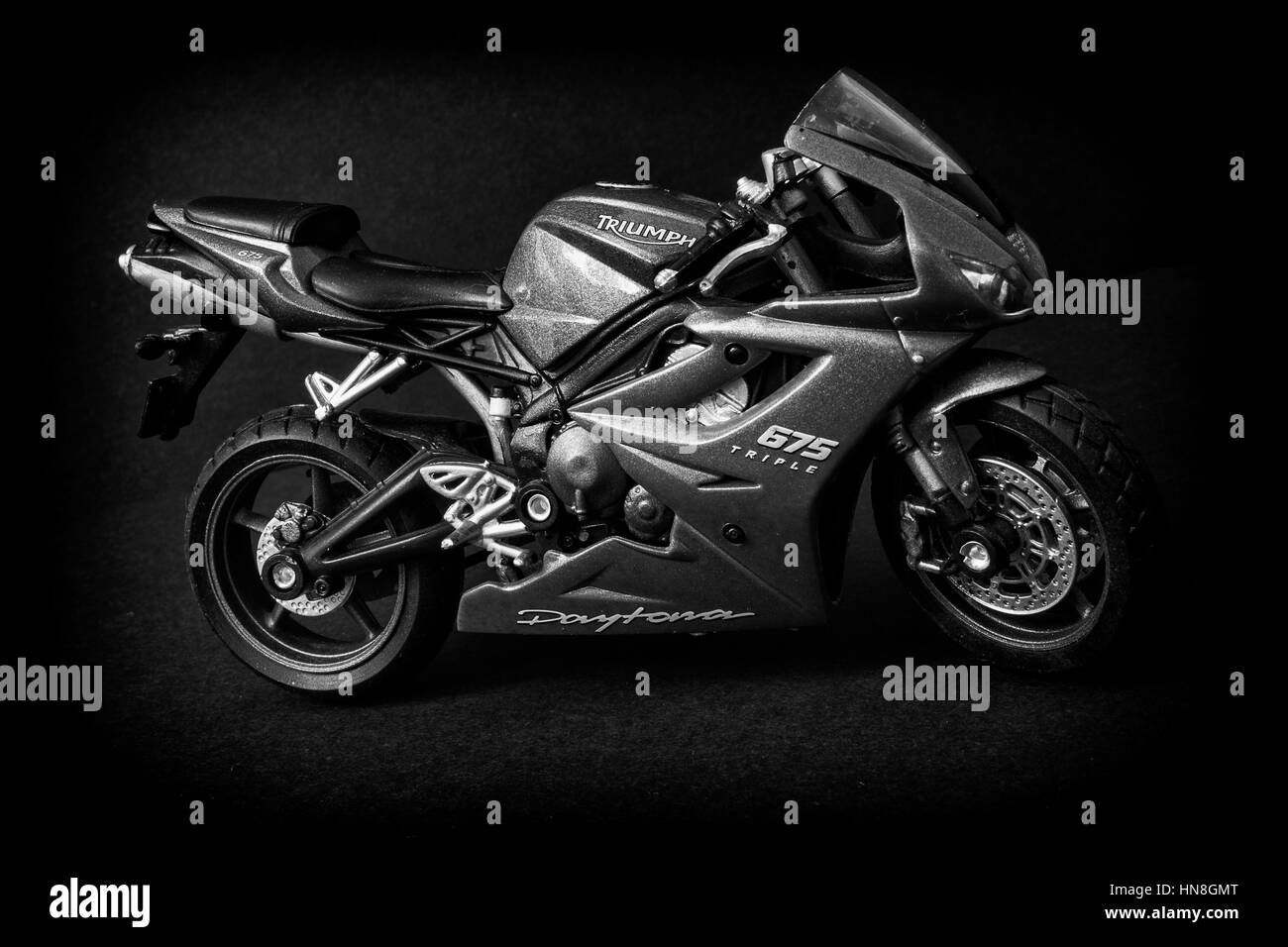 Modello Triumph Foto Stock