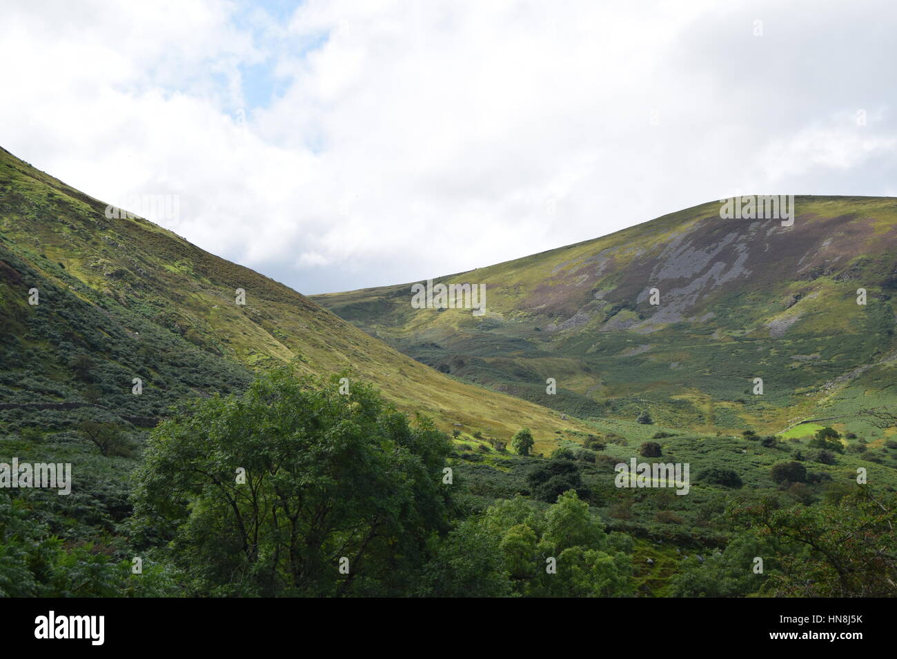 Aber cade montagne, Snowdonia, il Galles del Nord Foto Stock