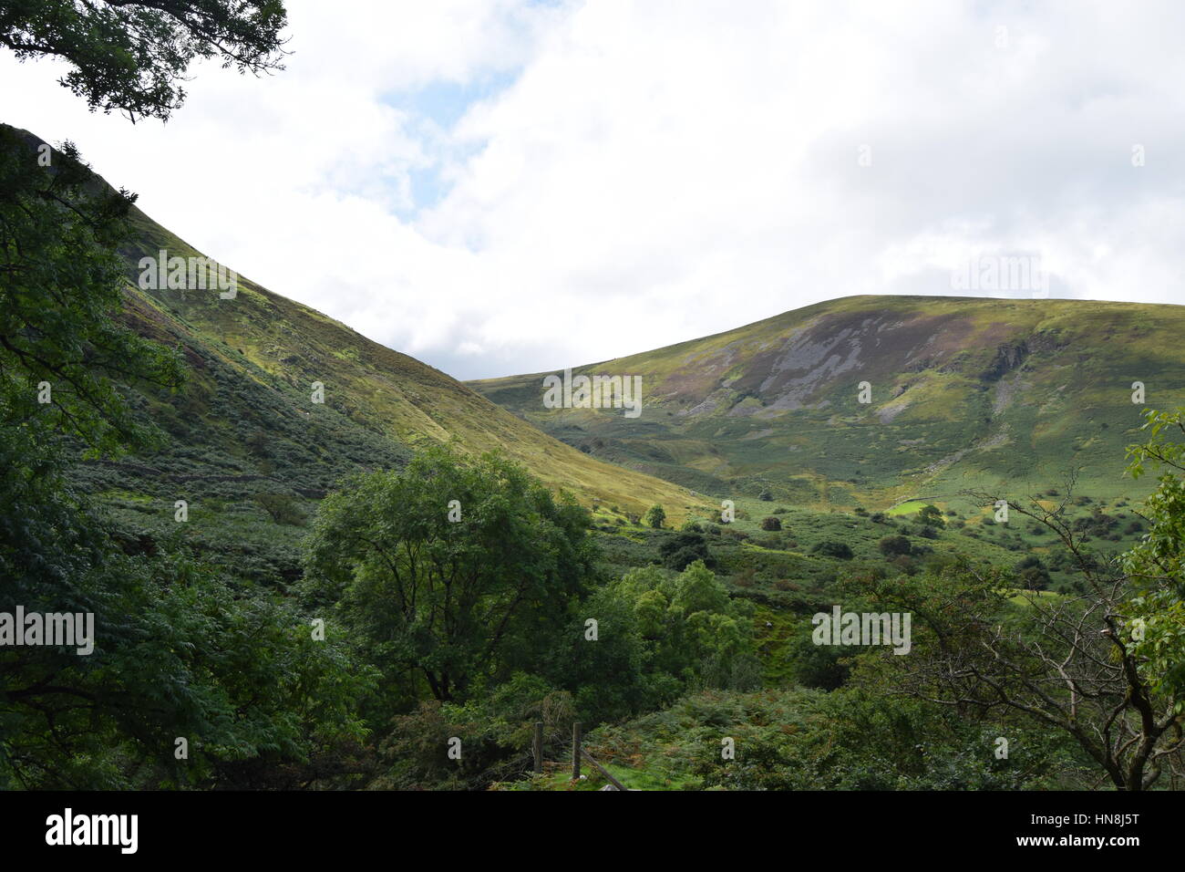 Aber cade montagne, Snowdonia, il Galles del Nord Foto Stock