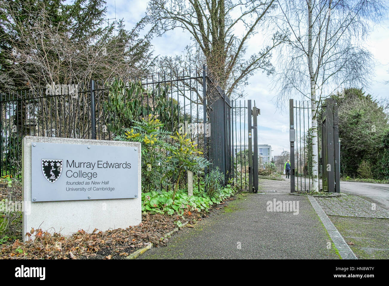 Murray Edwards (precedentemente noto come nuova Hall) college dell'Università di Cambridge, Inghilterra. Foto Stock