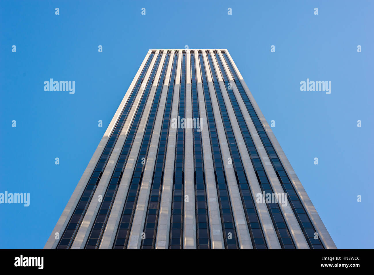 General Motors Building e Apple Store sulla Fifth Avenue, New York Foto Stock