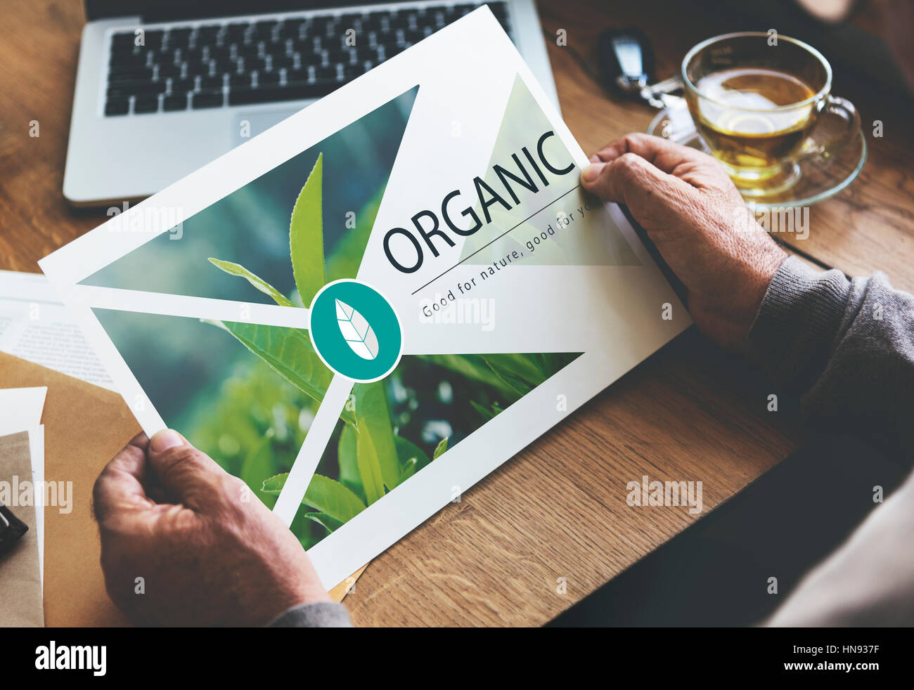 Il cibo fresco stile di vita sano Organic Foto Stock