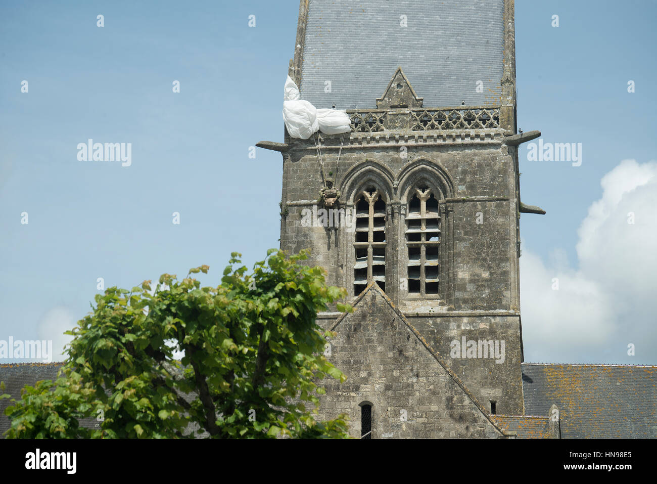 Sainte-Mère-Église Foto Stock