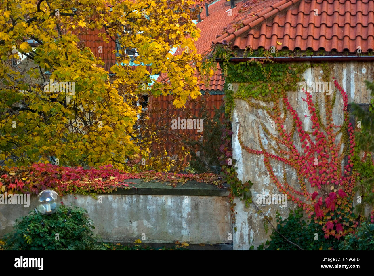 Giardini di Praga Foto Stock