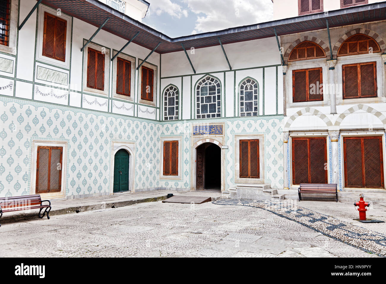 Il Palazzo di Topkapi a Istanbul Foto Stock