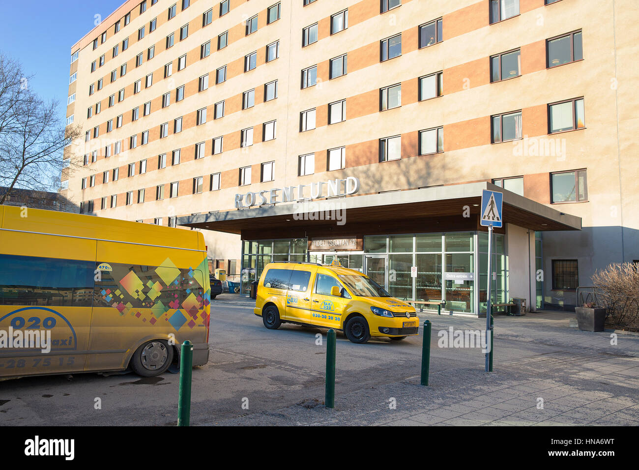 Rosenlund, health care center di Stoccolma. Foto Stock