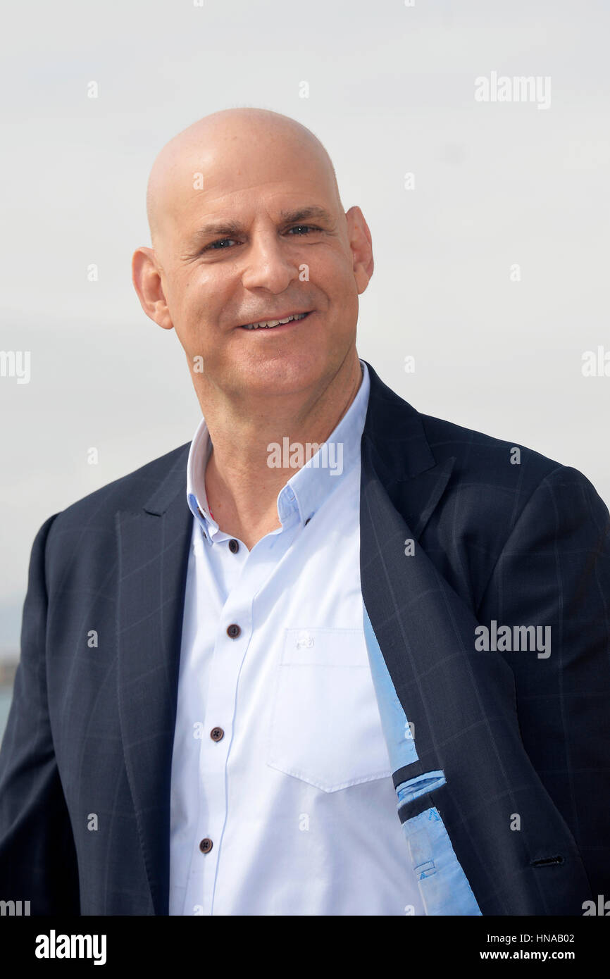 MipTV 2016, televisione internazionale del mercato del programma: Harlan Coben Foto Stock