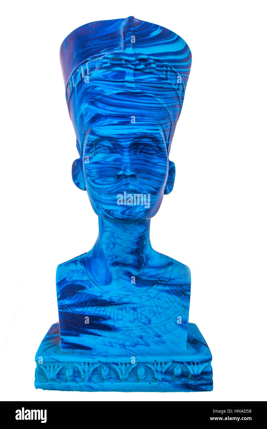 Faraone egiziano / statua egizia antica statua di faraone Foto Stock