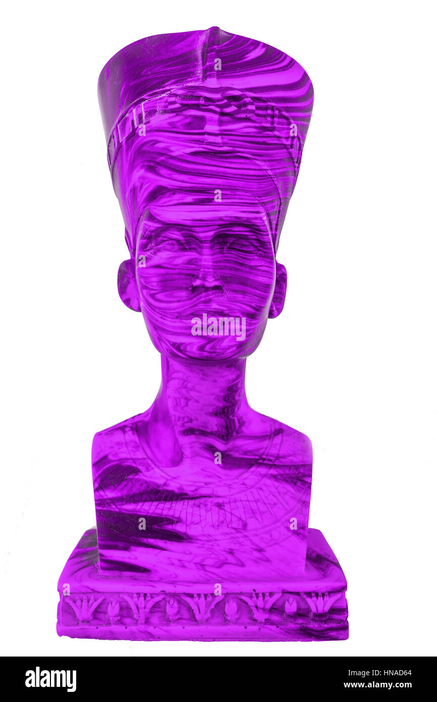 Faraone egiziano / statua egizia antica statua di faraone Foto Stock