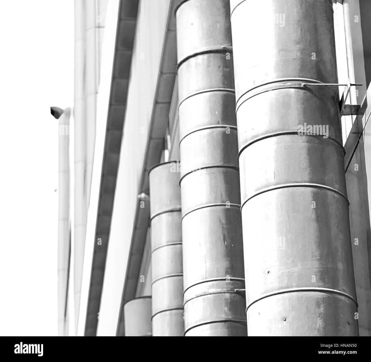 La sfocatura in Sud Africa pipeline aziendale industriale il concetto di lavoro Foto Stock