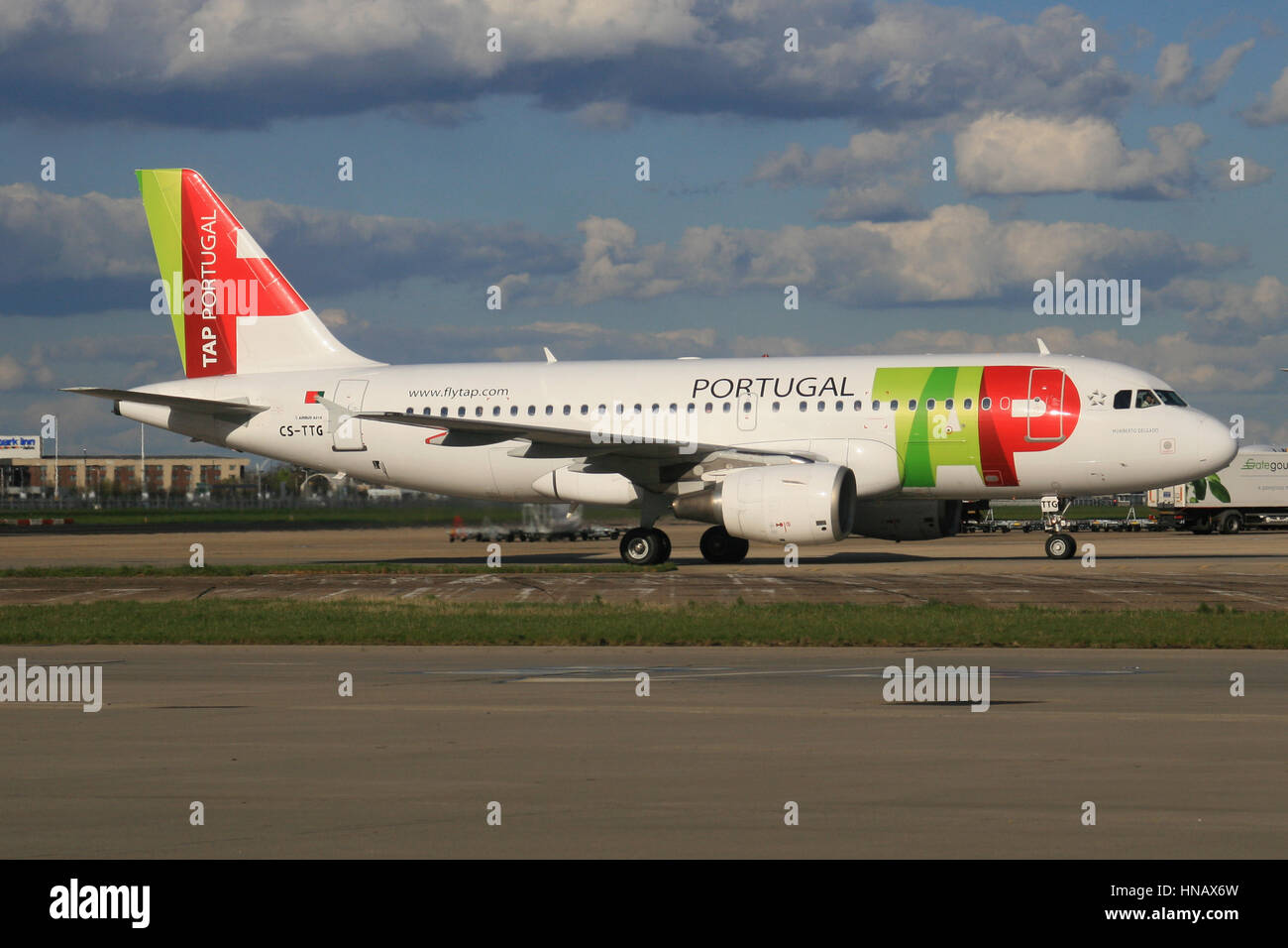 Aria PORTOGALLO A320 Foto Stock