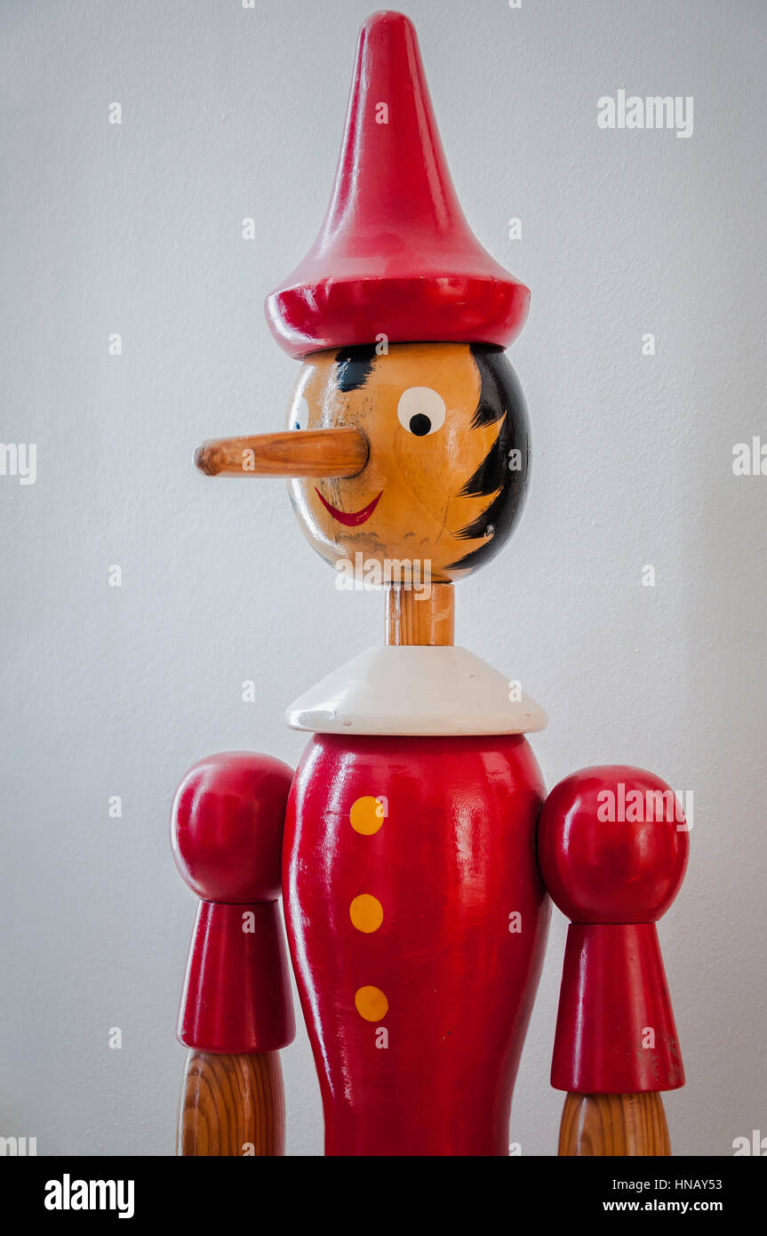 Legno Puppet vita fino Foto Stock