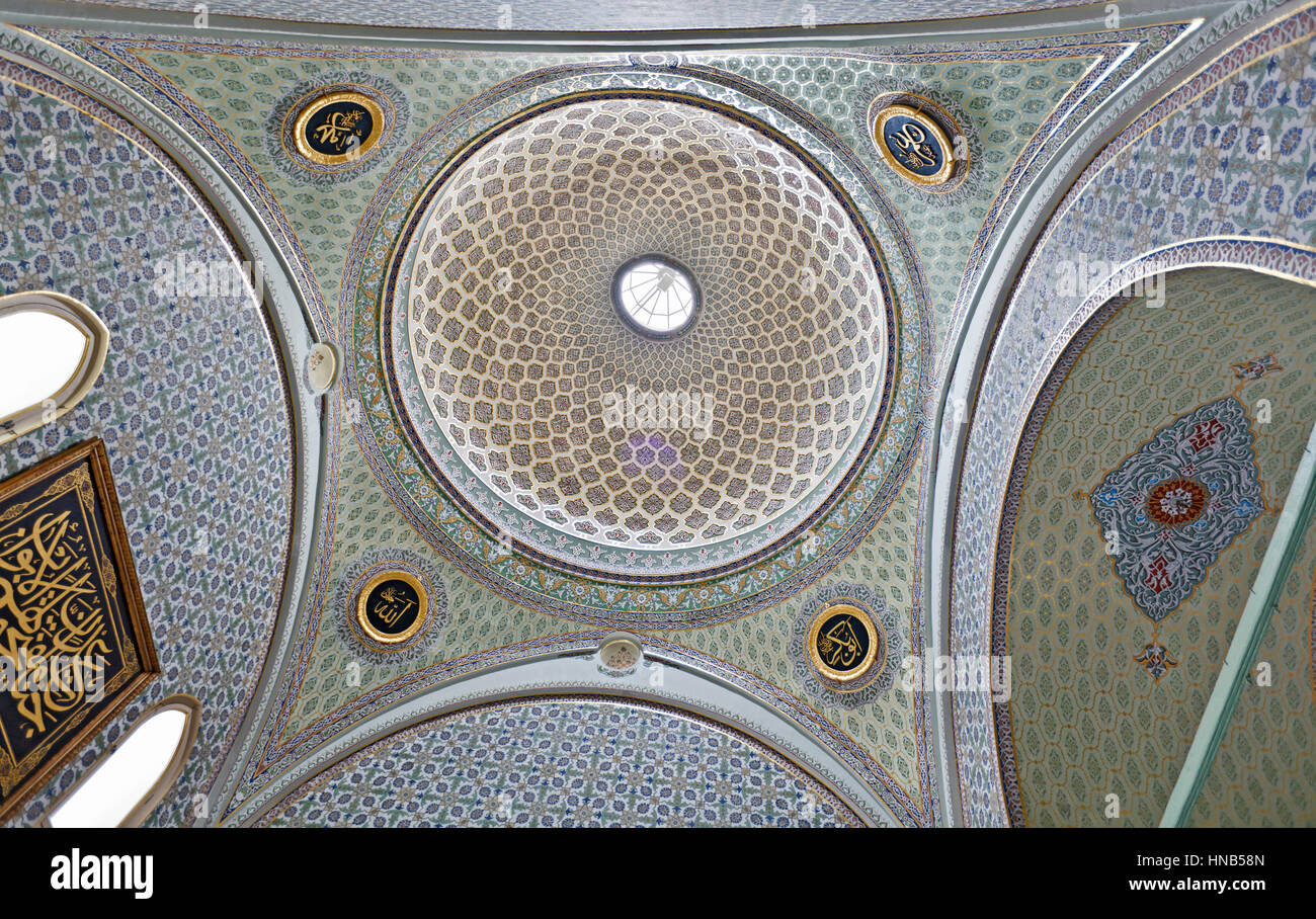 Il Palazzo di Topkapi a Istanbul Foto Stock