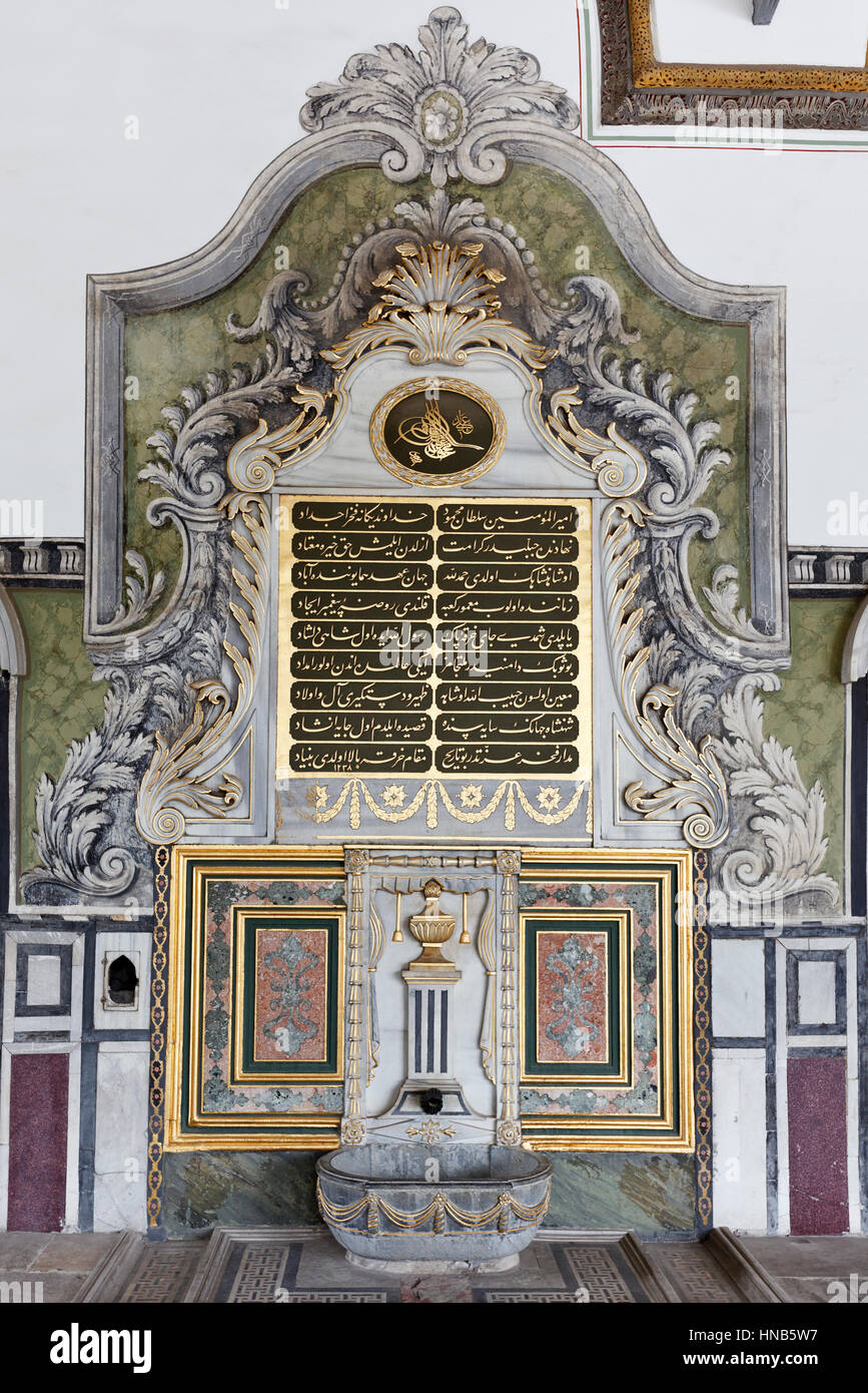 Il Palazzo di Topkapi a Istanbul Foto Stock