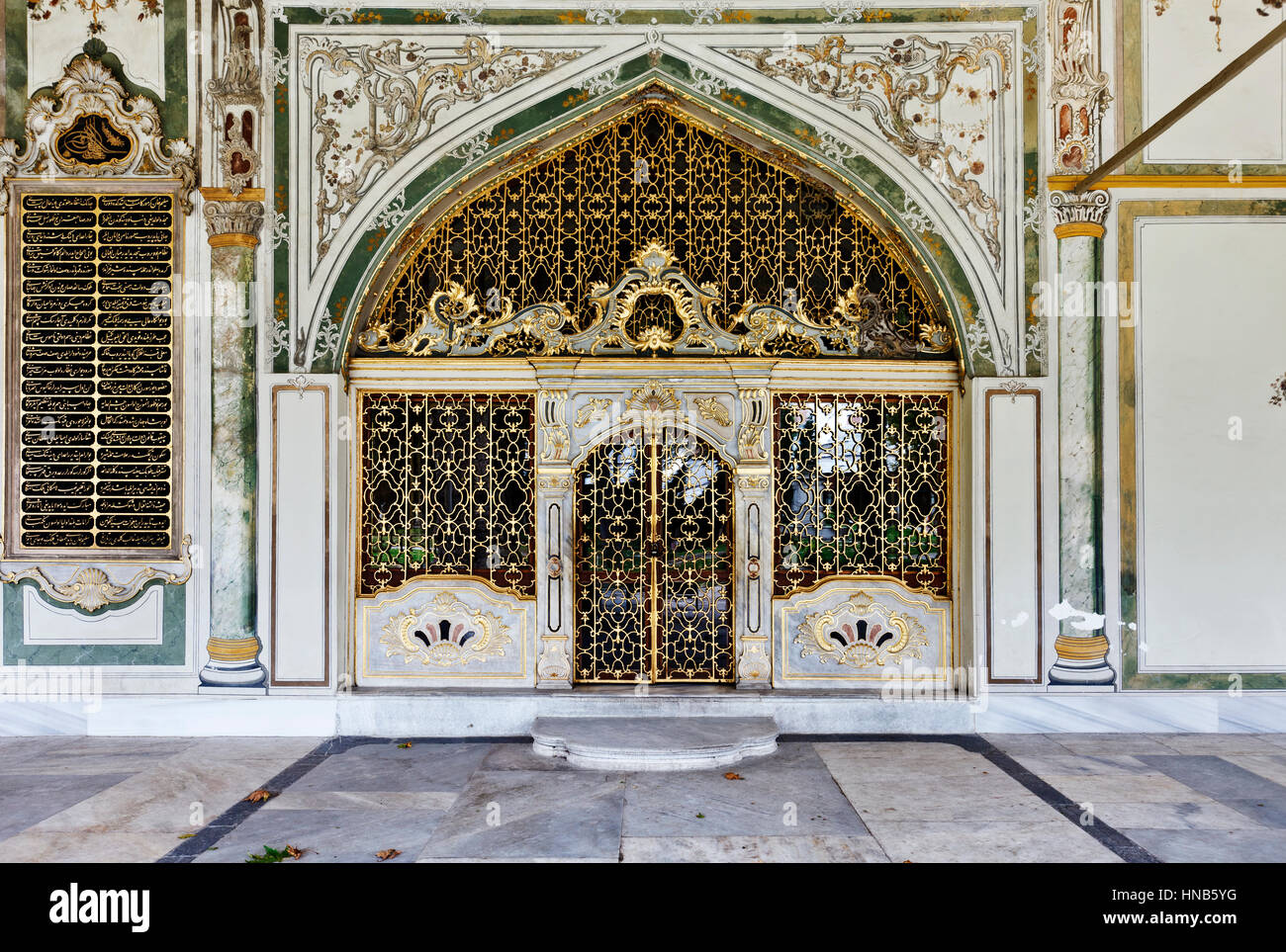 Il Palazzo di Topkapi a Istanbul Foto Stock
