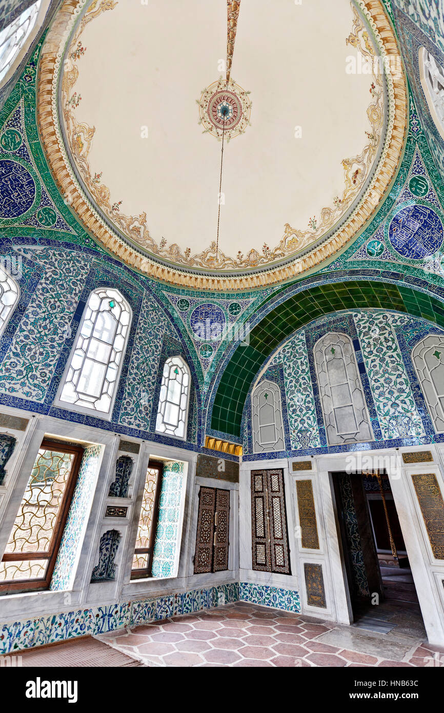 Il Palazzo di Topkapi a Istanbul Foto Stock
