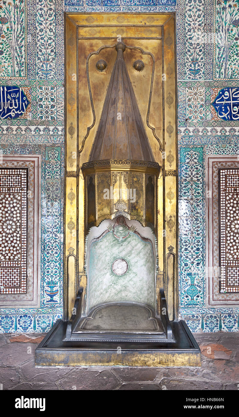 Il Palazzo di Topkapi a Istanbul Foto Stock