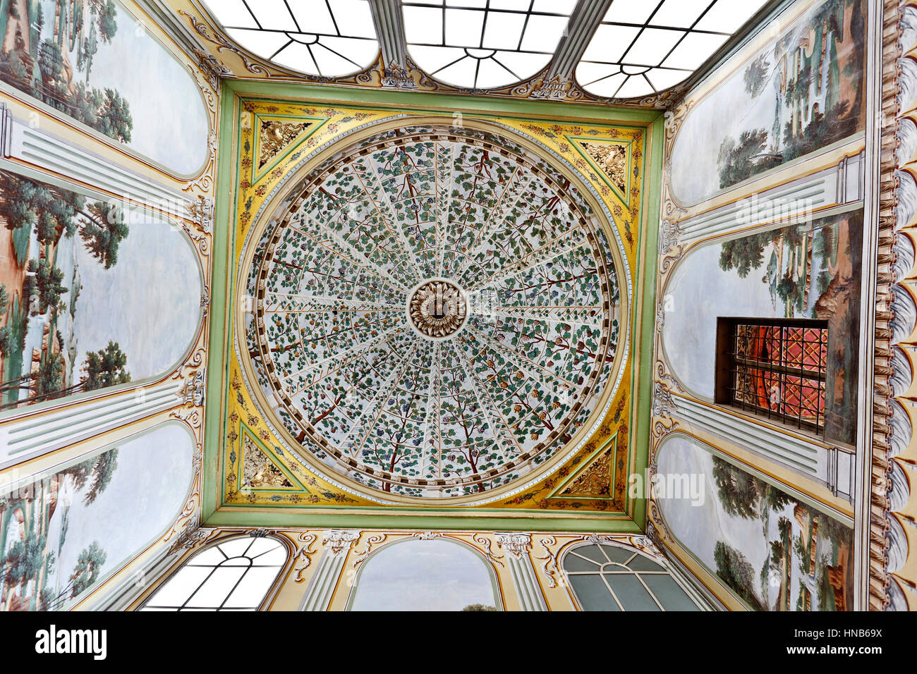Il Palazzo di Topkapi a Istanbul Foto Stock
