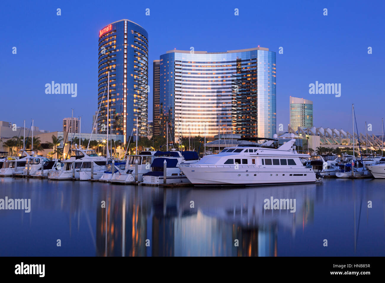 Embarcadero Marina, San Diego, California, Stati Uniti d'America Foto Stock