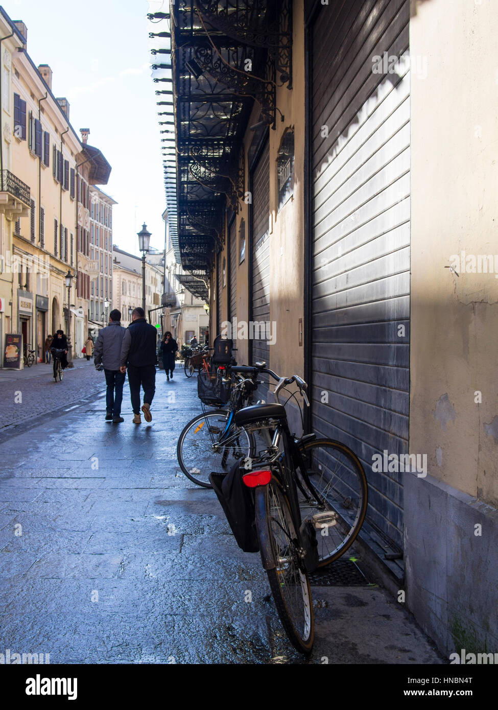 Parma street e le immagini del viaggio . Parma , Italia Foto Stock