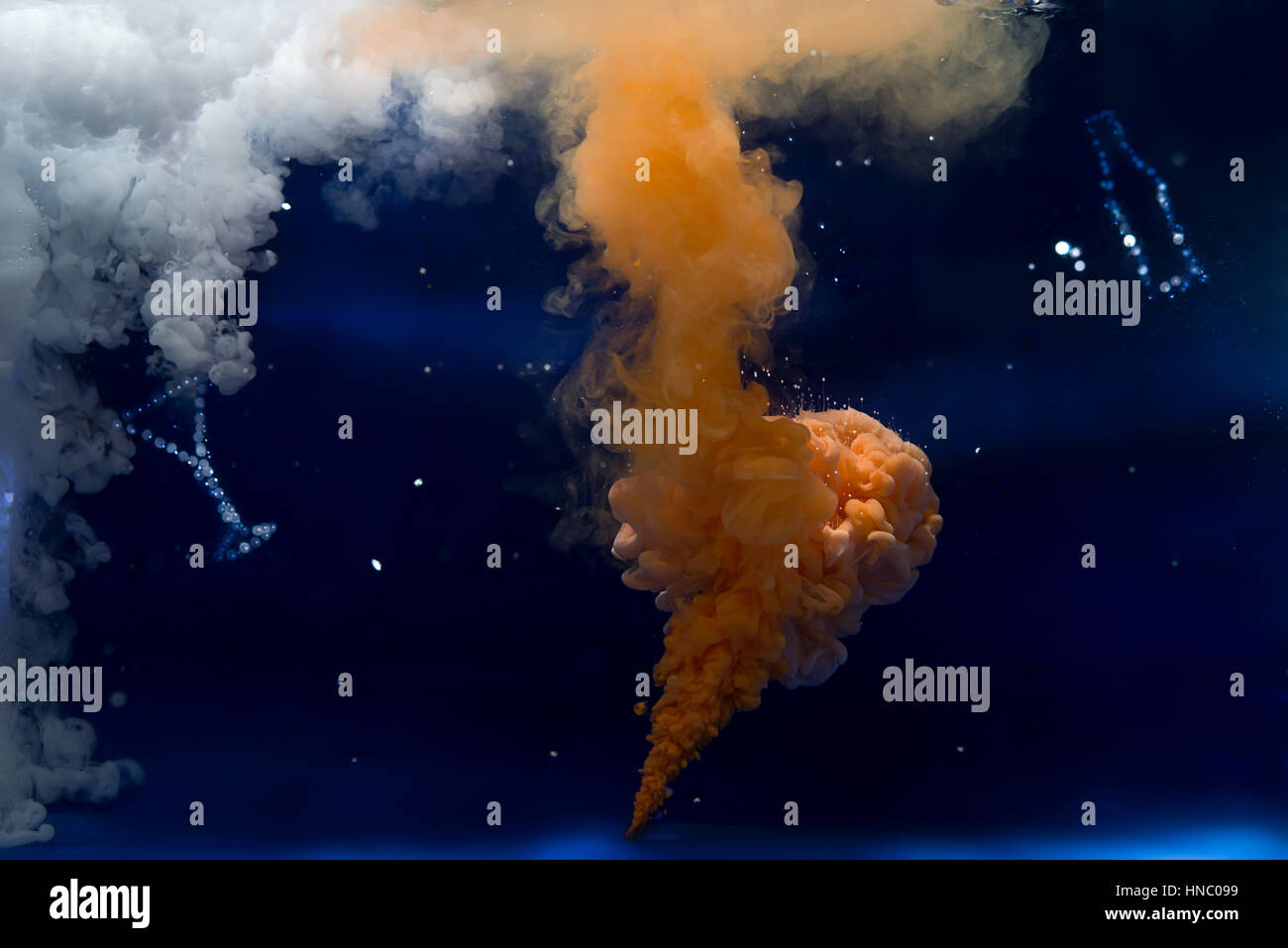 Concettuale costellazione a stella Foto Stock