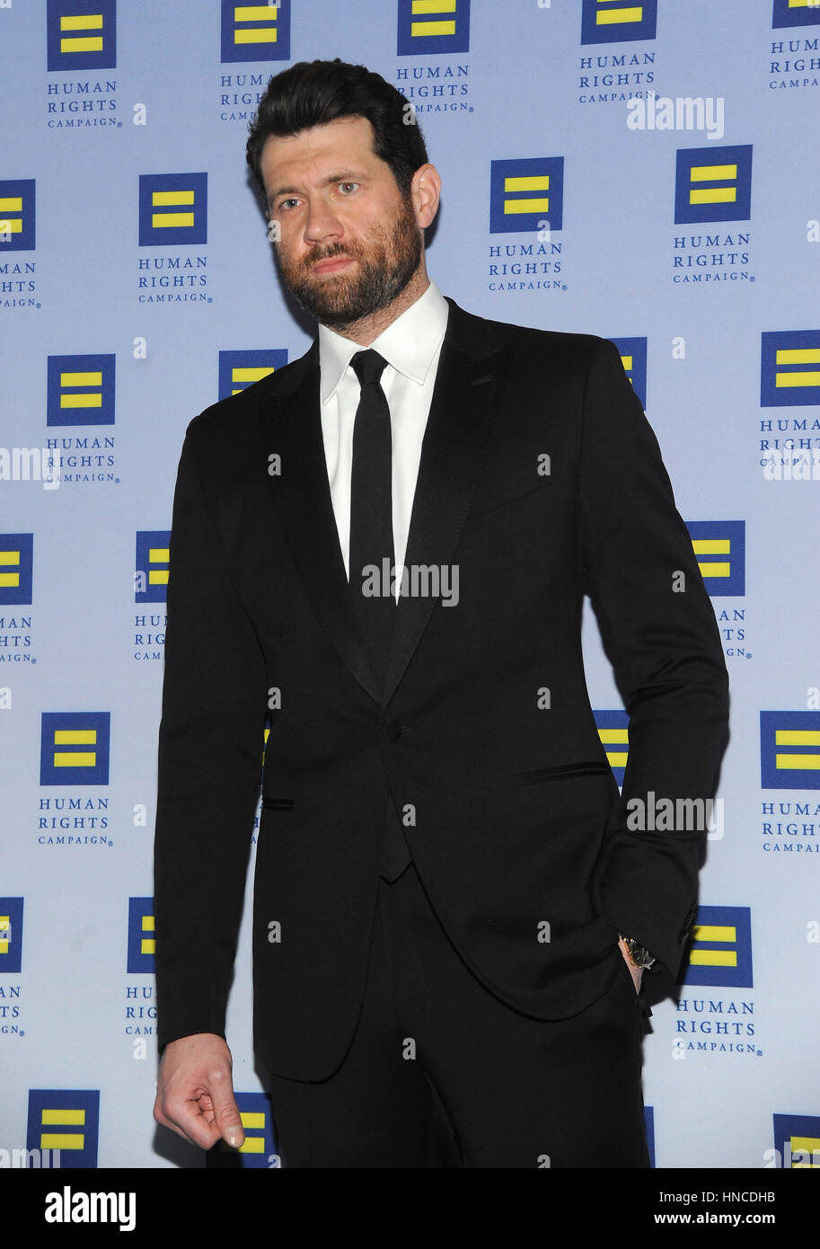 New York, New York, Stati Uniti d'America. Xi Febbraio, 2017. Billy Eichner assiste il 2017 la campagna sui diritti umani una maggiore New York di Gala del 11 febbraio 2017 al Waldorf Astoria di New York City. Foto di: John Palmer/MediaPunch Foto Stock