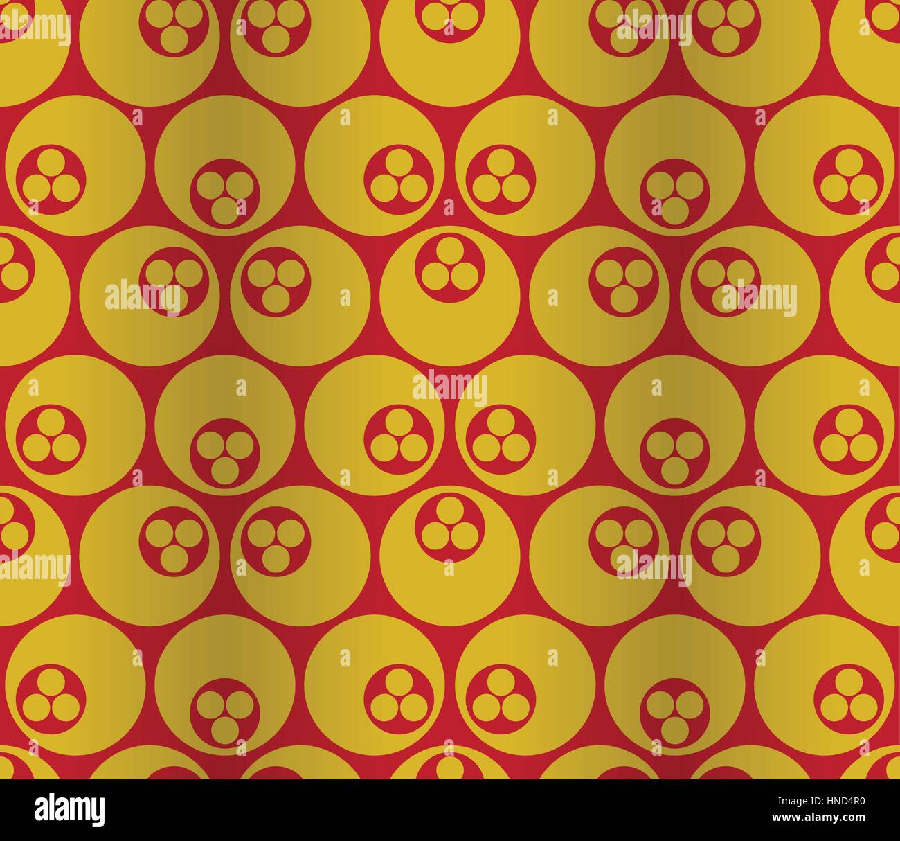 Tradizionale Ottomano Cintemani Pattern senza giunture Illustrazione Vettoriale