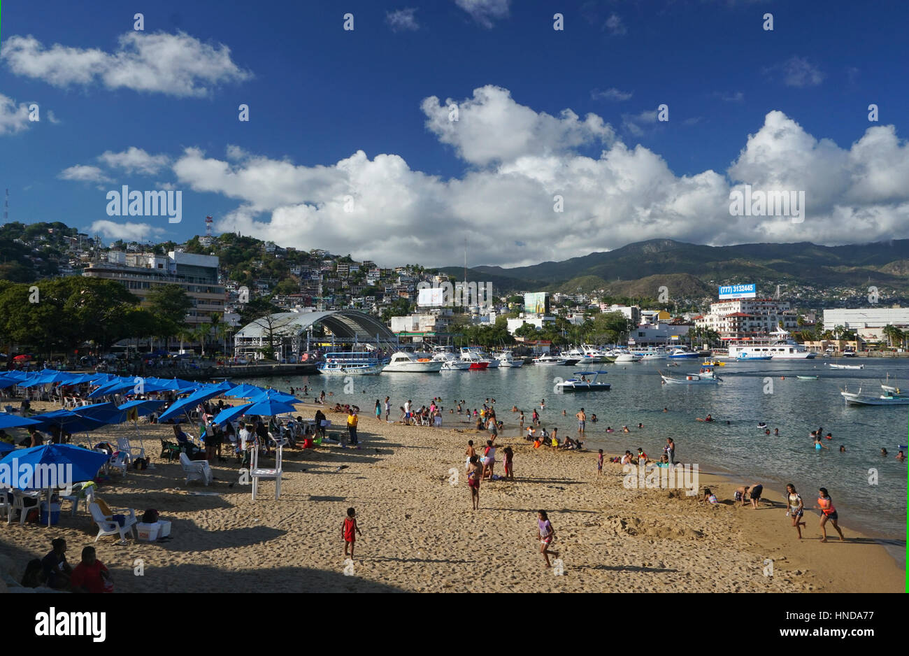 Tlacapanocha Beach, Acapulco, Messico Foto Stock